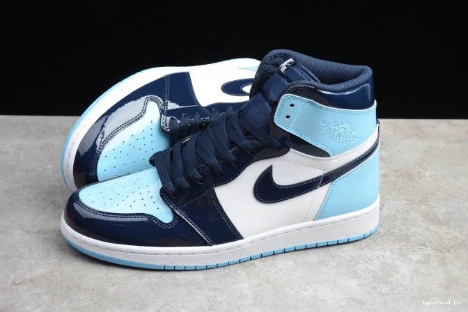 UNC 1 Retro Air CD0461-401 Patent High OG Jordan 0710